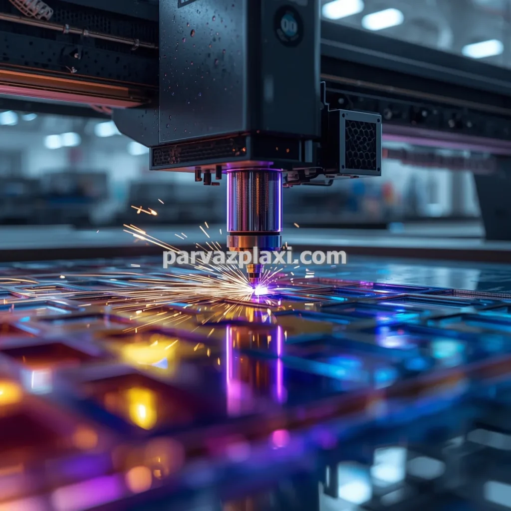 برش لیزر انواع ورق پلکسی