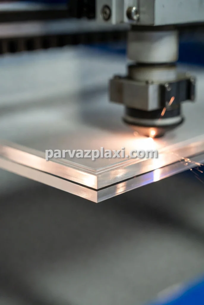 برش ورق پلکسی در ابعاد مختلف